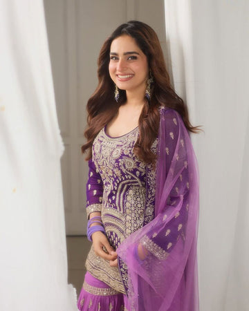 Presenting New Designer Party Wear Look Top-pant